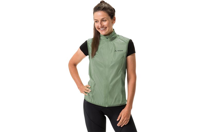 VAUDE Naisten pyöräilyliivi Matera Air Vest Women Willow Green