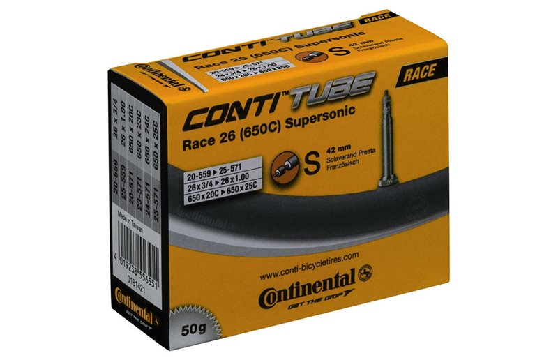 Cykelslang Continental Race Supersonic 26" Presta 42mm 20/25-559/571