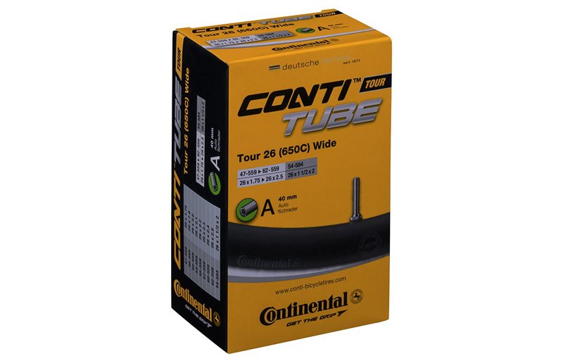 Continental Cykelslang Tour Tube Wide 47/62-559 Bilventil 40 mm