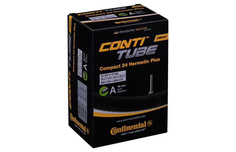 Sisärengas Continental Compact 24" Hermetic Plus 32/47-507/544 SV Schrader/Autoventtiili 40mm