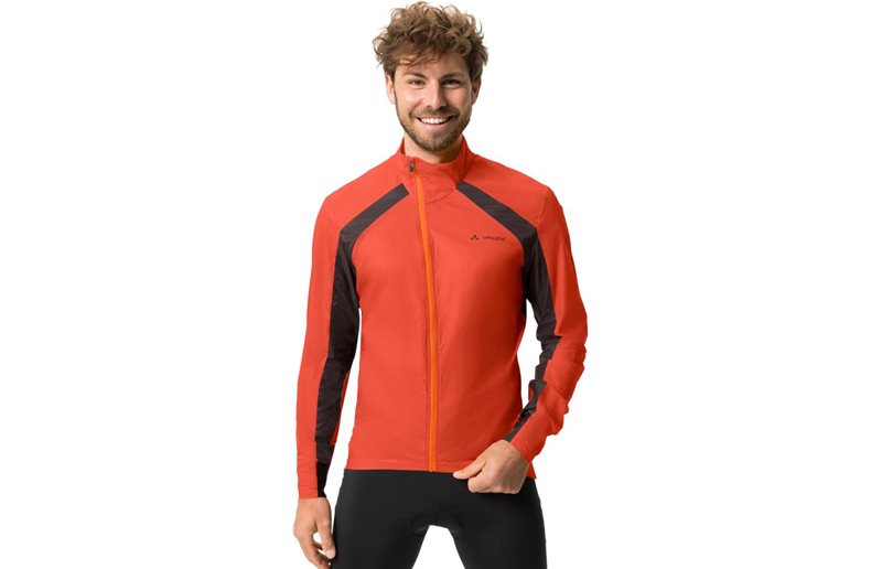 VAUDE Pyöräilytakki Furka Air Jacket Men Glowing Red