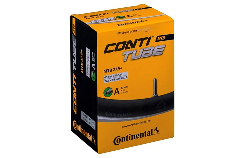 Continental Sykkelslange MTB Tube 65-70 x 584 (2,6-2,8 x 27,5") Schrader 40 mm