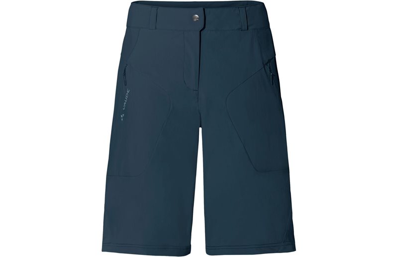 VAUDE Naisten pyöräilyshortsit Altissimo II Shorts Women Dark Sea