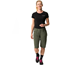 VAUDE Naisten pyöräilyshortsit Moab IV Shorts Women Khaki