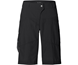 VAUDE Naisten pyöräilyshortsit Qimsa Shorts Women Black Uni