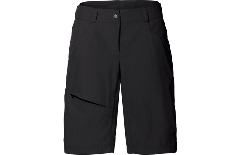 VAUDE Naisten pyöräilyshortsit Tamaro II Shorts Women Black