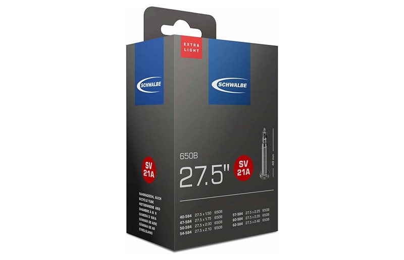 Schwalbe Cykelslang Sv 21A Extra Light 40/62-584 Racerventil 40 mm