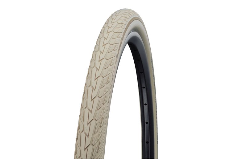 Rengas Schwalbe Road Cruiser SBC K-Guard Creme/Heijastava