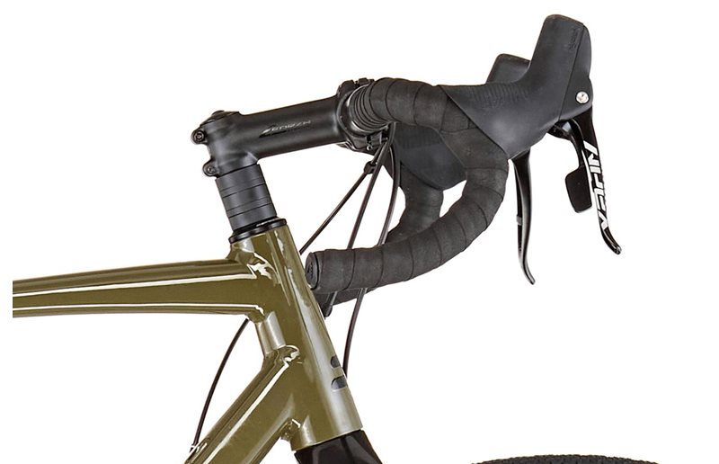 Cyclocross pyörä Ridley Kanzo A SRAM Apex 1 HDB Vihreä