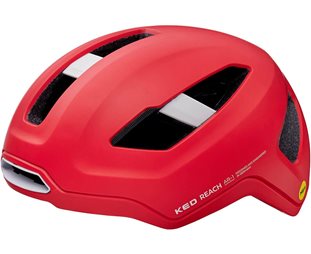 KED Reach AR Helmet Fiery Red Matt