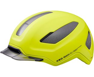 KED Reach DT Helmet Yellow Green Matt
