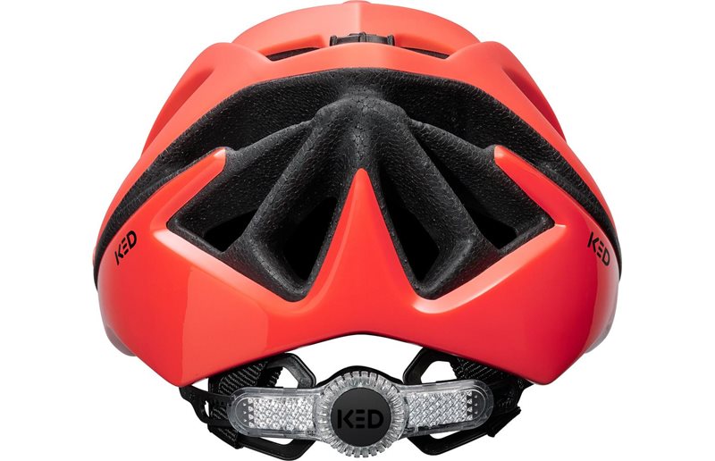 KED Spiri II Trend Helmet Coral Red Matt