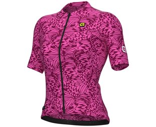Alé Cycling Papillon SS Jersey Women Fluo Pink