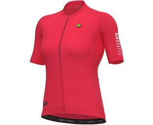 Alé Cycling Silver Cooling SS Jersey Women Coral Red