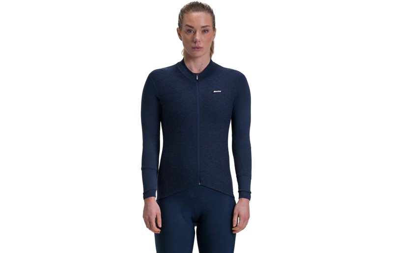 Santini Pure Thermal Jersey Women Nautica