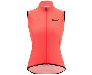 Santini Nebula Wind Vest Women Granatina