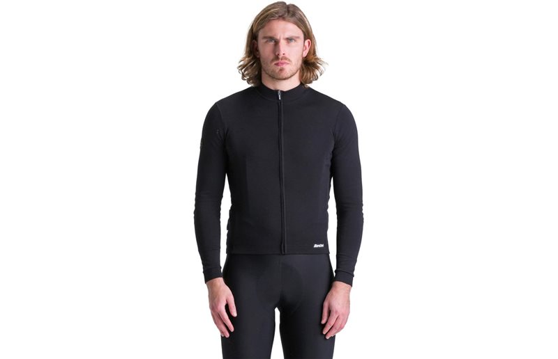 Santini Impetus Jersey Men Nero