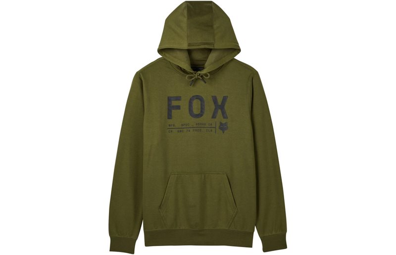 Fox Non Stop Fleece Pullover Men Olive Green