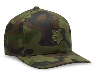 Fox Lippis Fox Head Flexfit Hat Men Green Camo