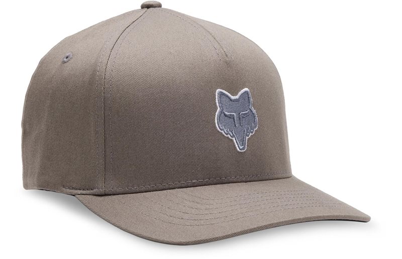 Fox Fox Head Flexfit Hat Men Steel Grey