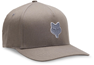 Fox Lippis Fox Head Flexfit Hat Men Steel Grey