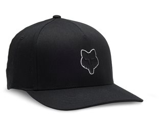 Fox Lippis Fox Head Flexfit Hat Men Black