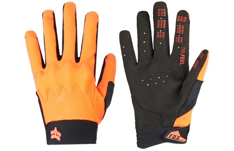 Fox Defend D3O Gloves Men Orange Flame