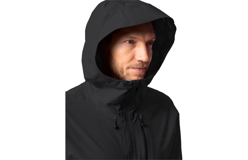 VAUDE Pyöräilytakki Comyou Rain Jacket Men Black