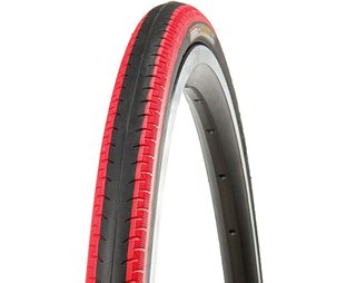 Kenda Kontender K-196 Clincher Tyre 700x23C Black/Red