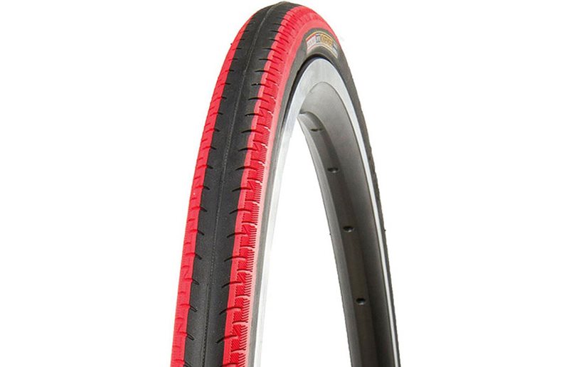 Kenda Kontender K-196 Clincher Tyre 700x23C Black/Red