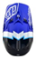 Full Face kypärä Troy Lee Designs D3 Fiberlite Helmet Blue