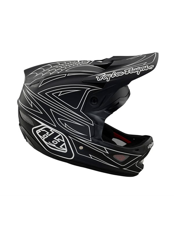 Troy Lee Designs Cykelhjälm D3 Fiberlite Helmet Spiderstripe