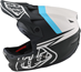 Troy Lee Designs D3 Fiberlite Helmet Slant Gray