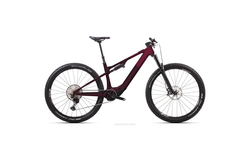 Sähkömaastopyörä Superior iXF 9.8 Bosch Pl SX Smart Matte Berry Carbon
