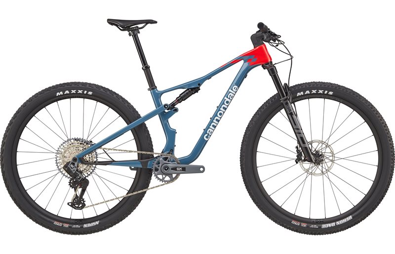 Täysjousto maastopyörä Cannondale Scalpel Carbon 2 Storm Cloud