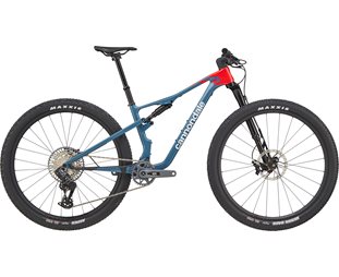 Täysjousto maastopyörä Cannondale Scalpel Carbon 2 Lefty Storm Cloud