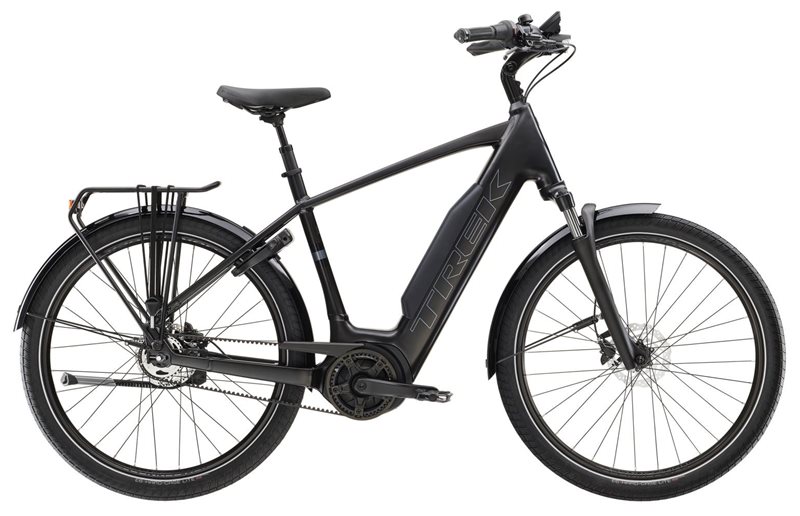 Trek Elcykel Herr District+ 4 800wh Trek Black Satin