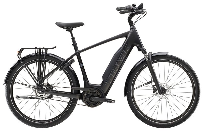 Trek Elsykkel M  District+ 4 800Wh Trek Black Satin