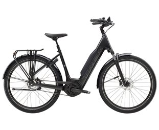 Trek Elsykkel W  District+ 4 Lowstep 800Wh Trek Black Satin