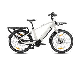 Sähkötavarapyörä Monty eCargo V6 Strada 26 White