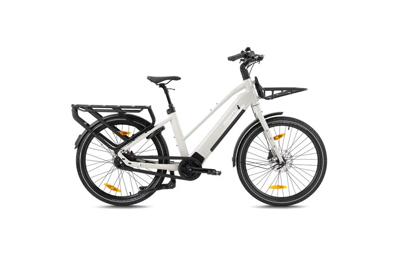 Sähkötavarapyörä Monty eCargo V6 Strada ST 26 White