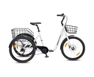 Kolmipyöräinen Monty Tricycle Jog 24 White/Cobre/White