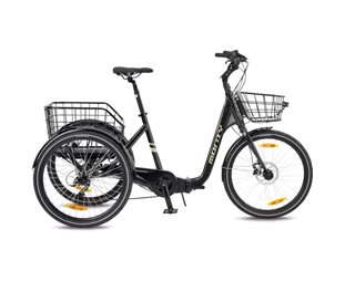 Kolmipyöräinen sähköpyörä Monty Tricycle Rocket 24 Black/Cobre/Black