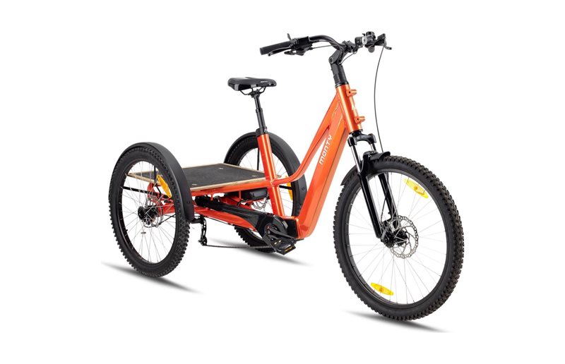 Monty Trehjulig Elcykel Rocket Xc 24/26 Orange/White/Orange