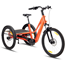 Kolmipyöräinen sähköpyörä Monty Tricycle Rocket XC 24/26 Orange/White/Orange