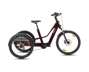 Kolmipyöräinen sähköpyörä Monty Tricycle Rocket XC 24/26 Purple/White/Purple