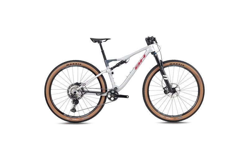 Täysjousto maastopyörä BH Lynx Race LT 7.5 Silver-Red-Silver