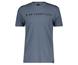 SCOTT T-shirt Herr No Shortcuts SS Steel Blue