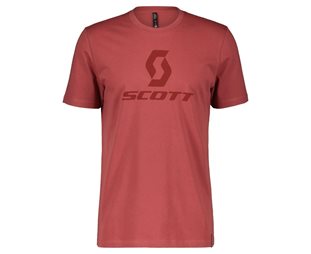 SCOTT T-shirt Herr Icon SS Burnt Red