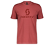 SCOTT T-shirt Herr Icon SS Burnt Red
